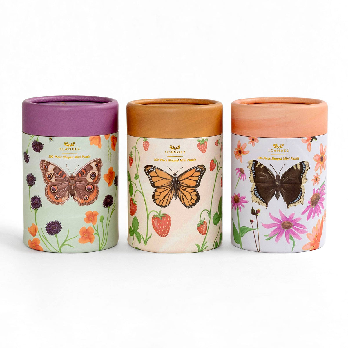 Butterfly Mini Puzzle – 100 Pieces (set of 3)