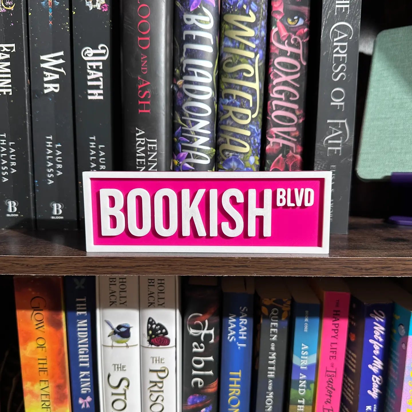 Bookshelf Street Sign