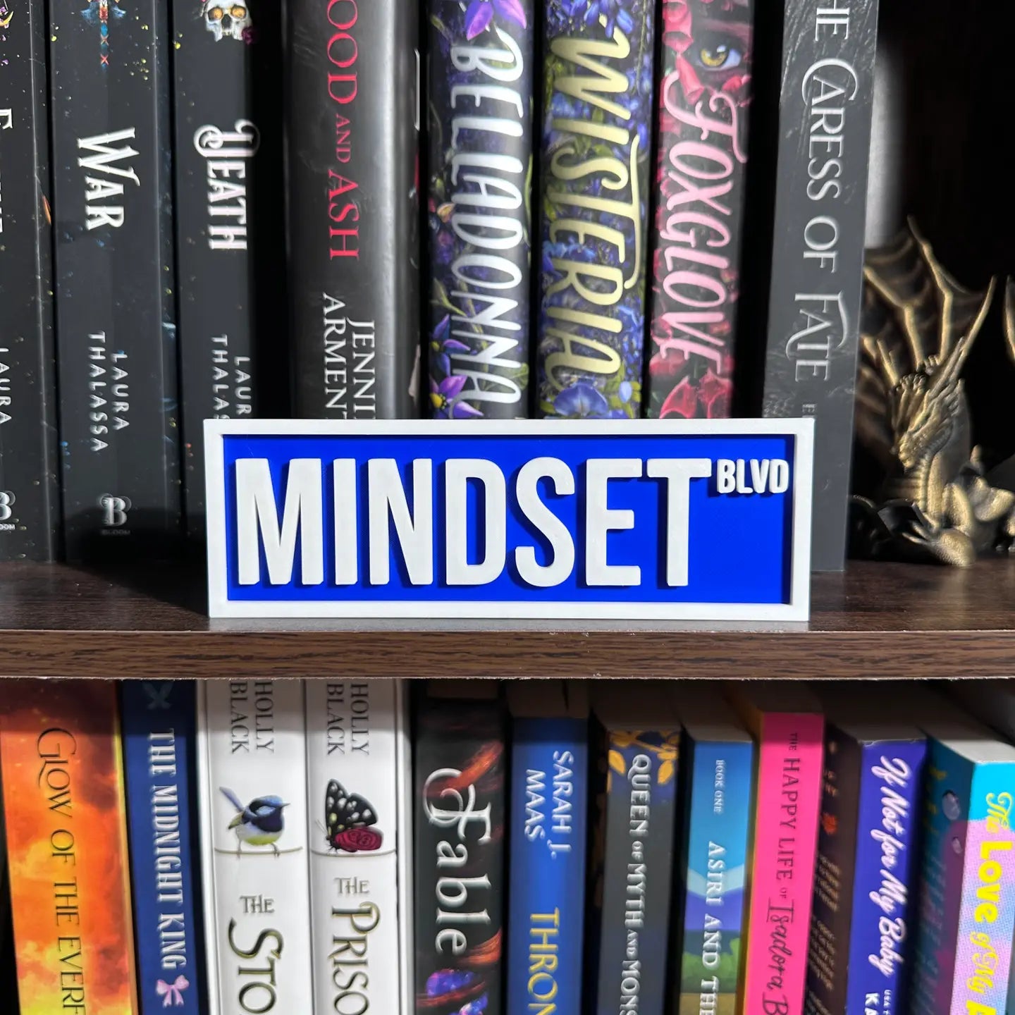 Bookshelf Street Sign