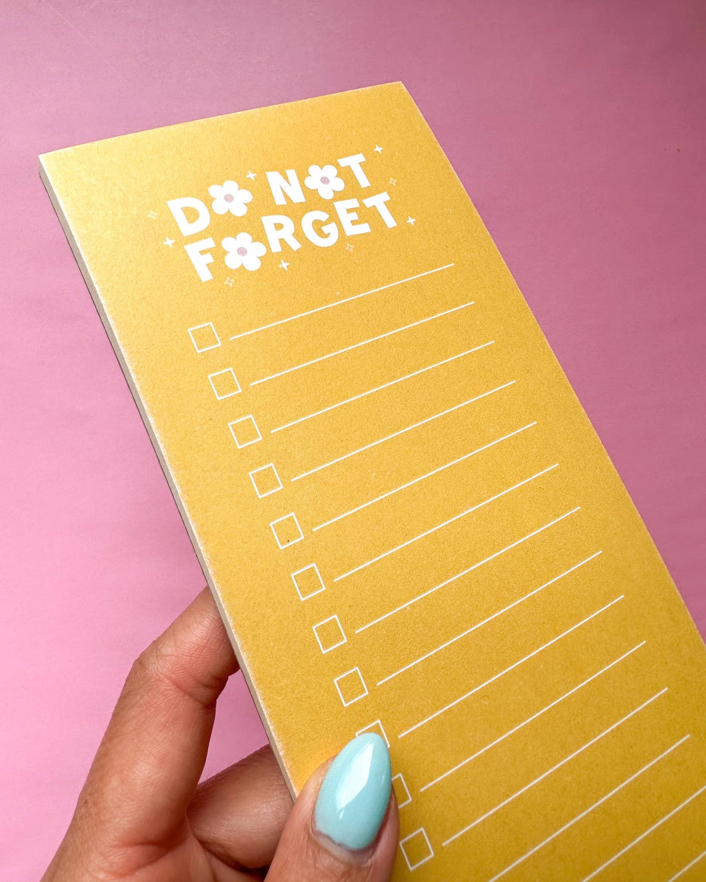 'Do Not Forget' Taskpad Planner