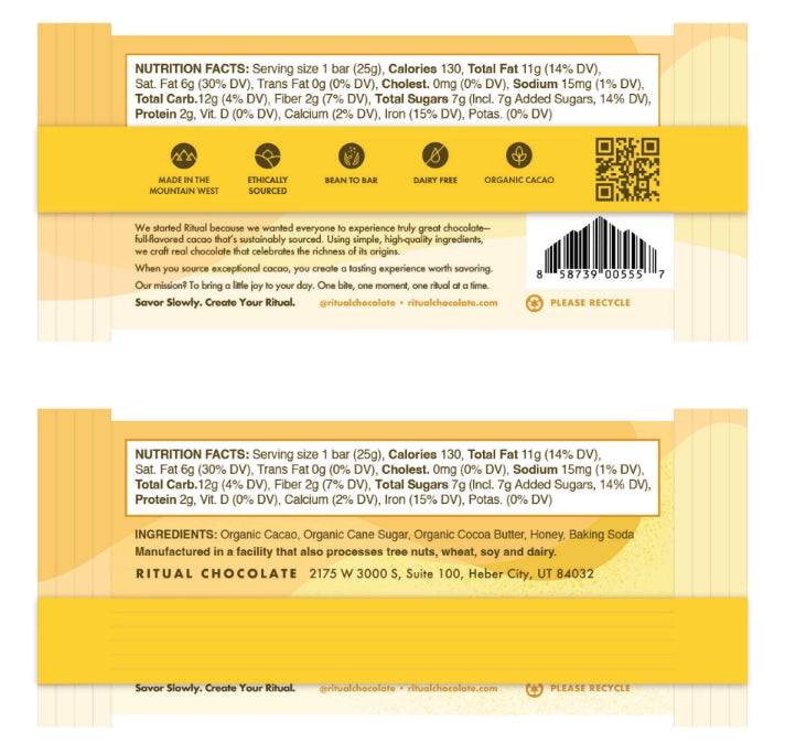 Ritual Chocolate Mini Bar