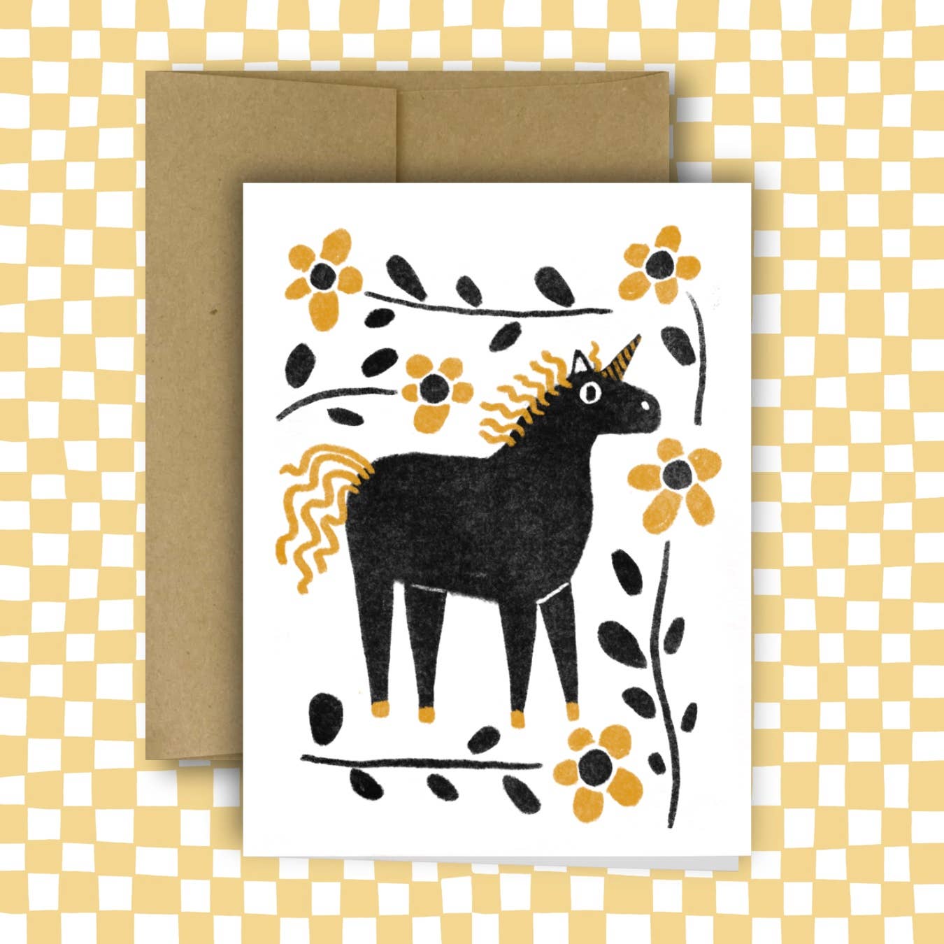 Magical Unicorn Card