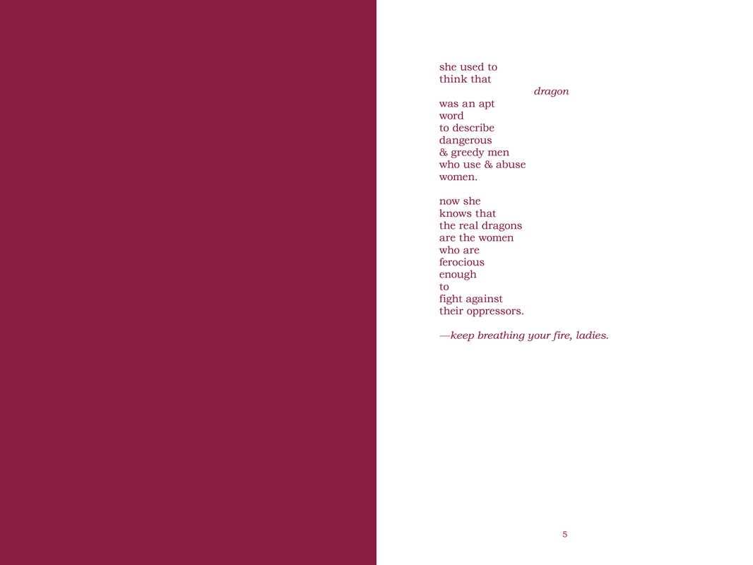 Witch doesn't drown in this one by Amanda  Lovelace