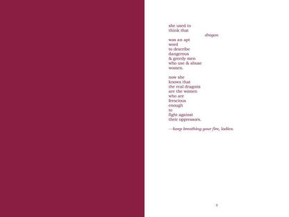 Witch doesn't drown in this one by Amanda  Lovelace