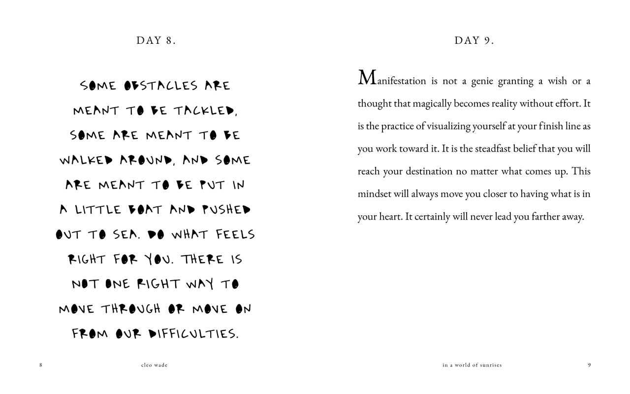 In a World of Sunrises: 365 Days of Heart, Soul, and Hope