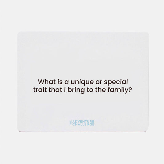 The Adventure Challenge: Connection Cards for Families