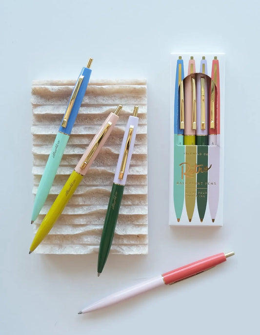 Retro Pen Set by Idlewild Co.