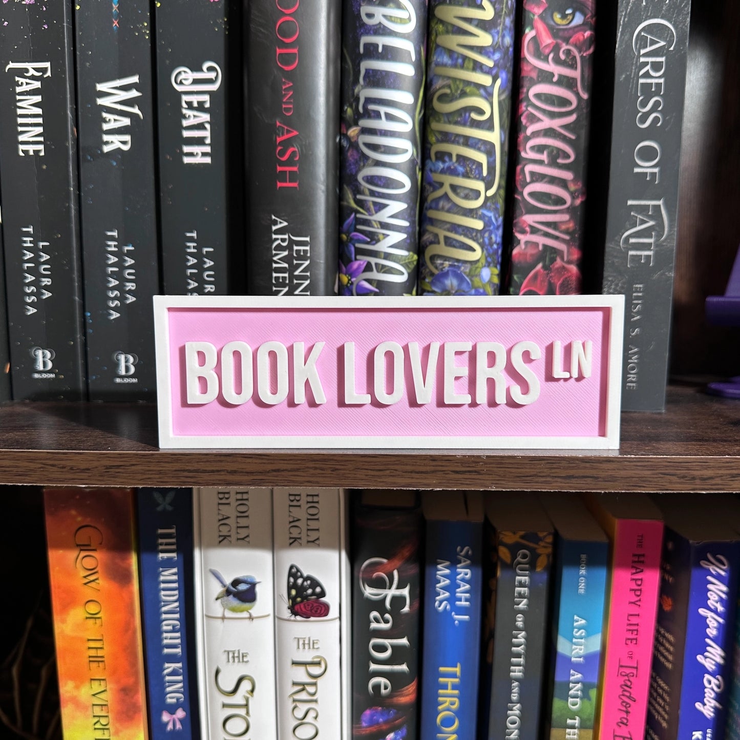 Bookshelf Street Sign